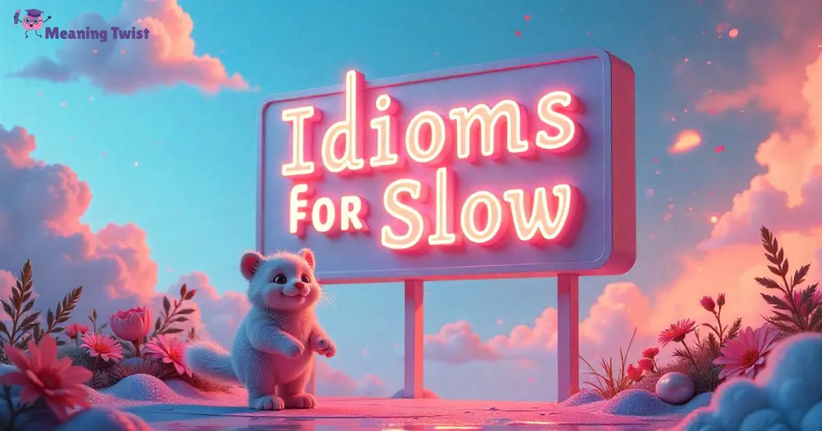 Idioms for Slow