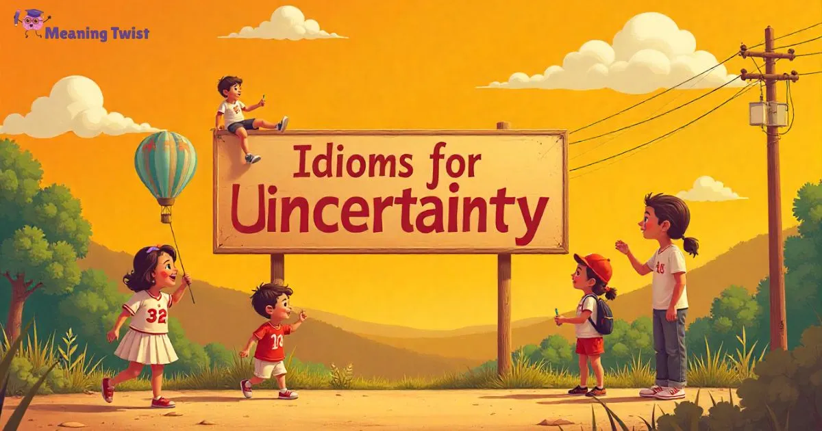 28+ Best Idioms for Uncertainty That Sound Weirdly Wise 2026