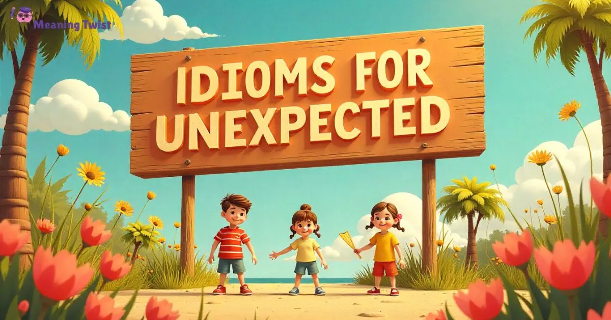 27+ Best Idioms for Unexpected Events That Knock Sideways 2026