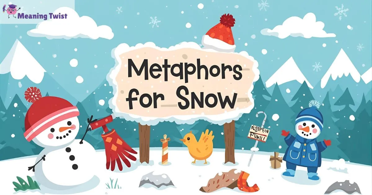41+ Metaphors for Snow That Turn Winter Into Laughs