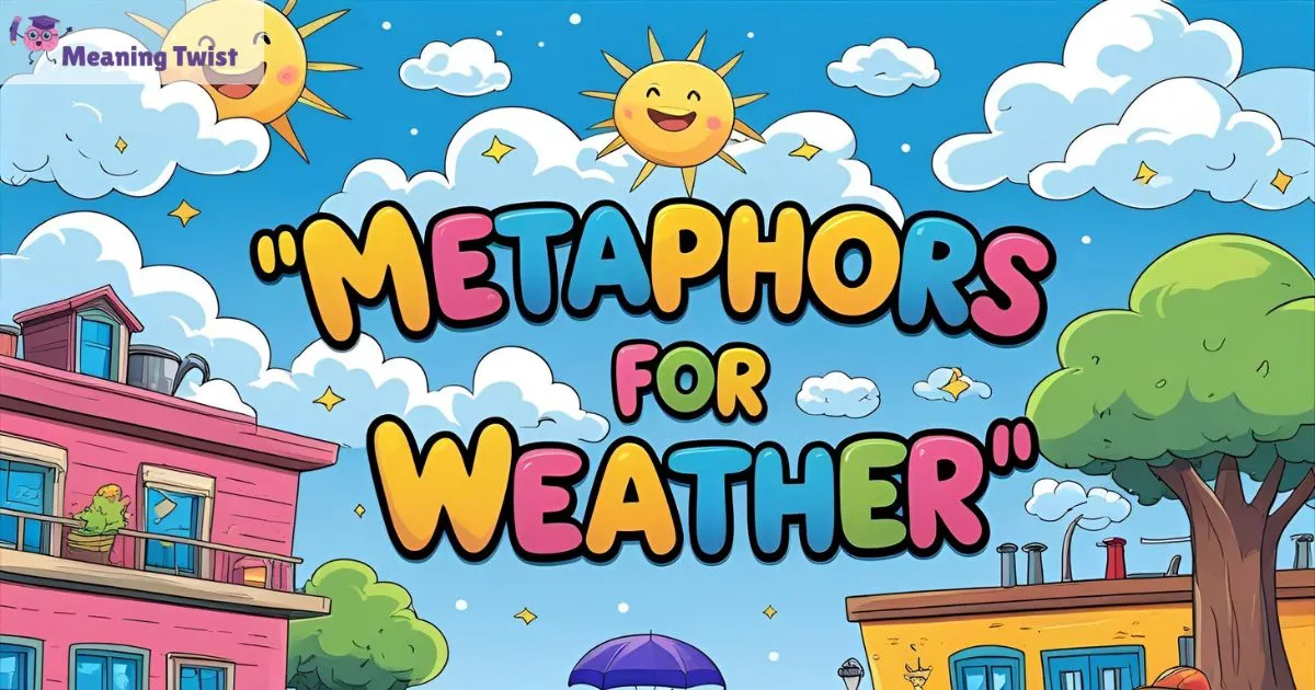 Metaphors for weather